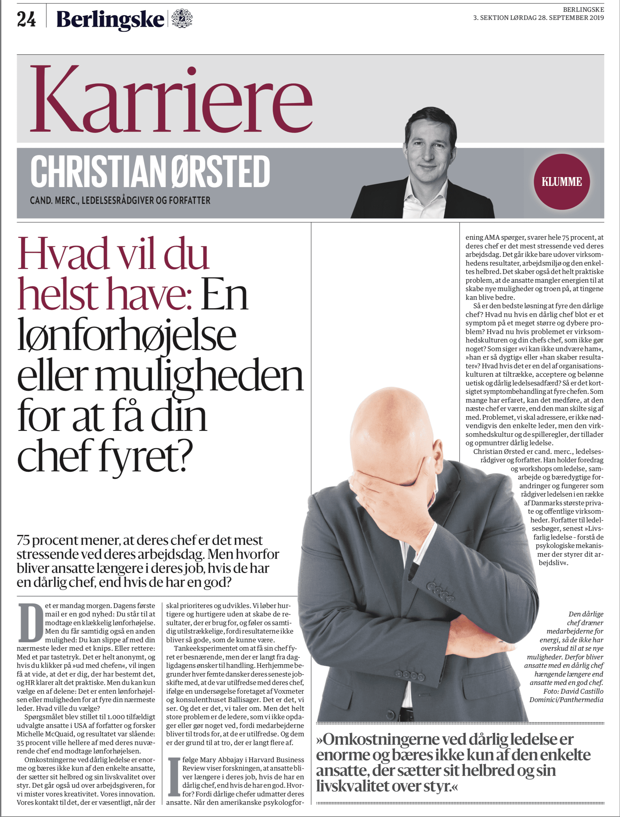 Hvad vil du helst have Lønforhøjelse eller muligheden for at få din